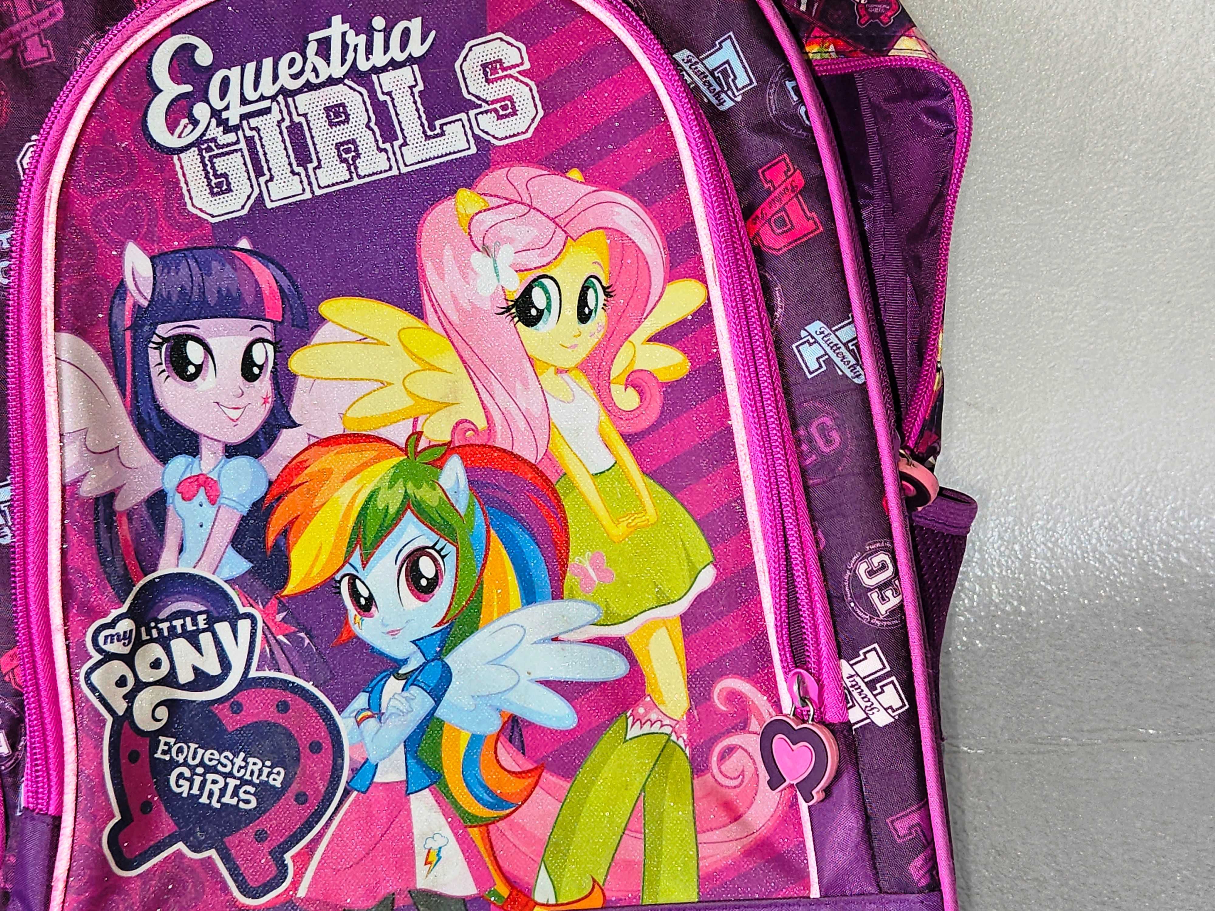 Plecak Tornister My Little Pony Equestria Girls trzykomorowy