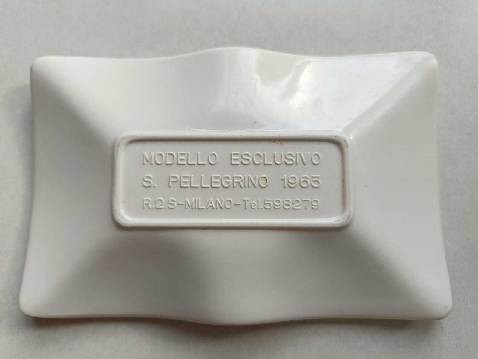 popielniczka reklama woda S. Pellegrino 1963 melamina