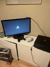 PlayStation 4 Pro 4 з джойстиком та  грами