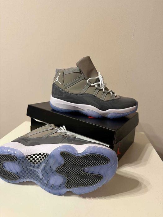 Чоловічі кросівки Air Jordan 11 Retro Cool Gray джордан 11 кроссовки
