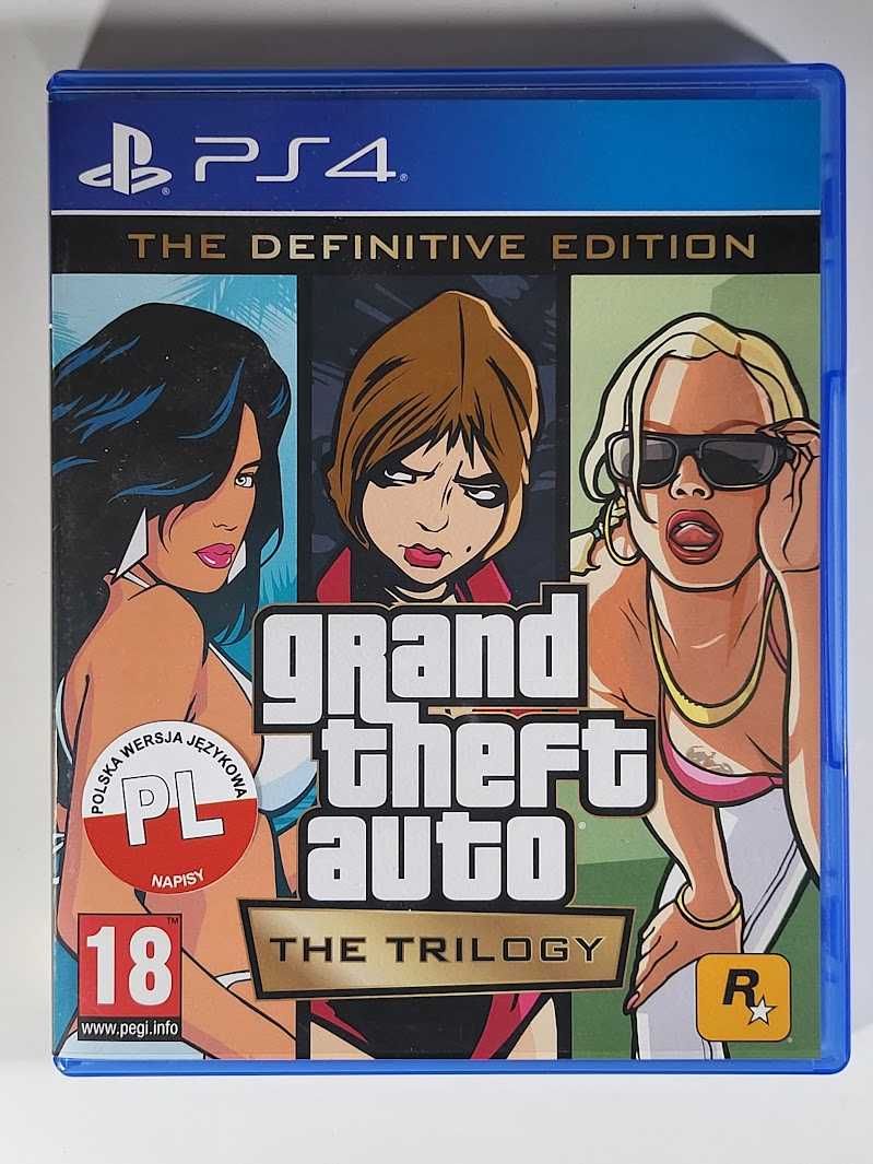 Grand Theft Auto: The Trilogy / The Definitive Edition / PS4 / Mokotów