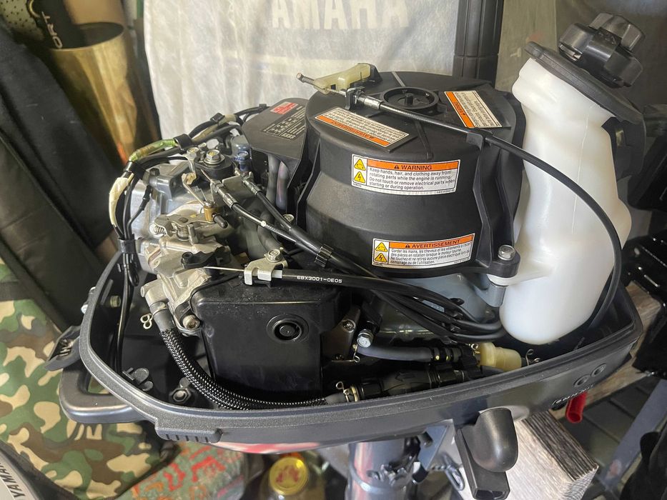 мотор човновий лодочний YAMAHA F 6  4 Такта 2017 рік стан нового 6 м/г