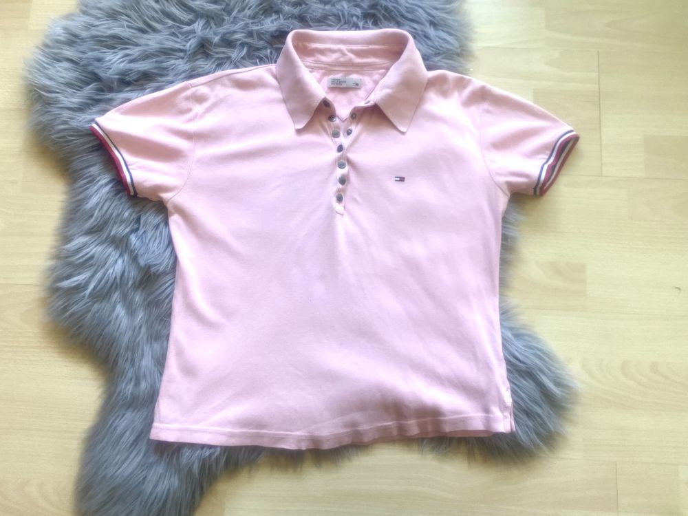 Śliczna koszulka polo Hilfiger Denim L