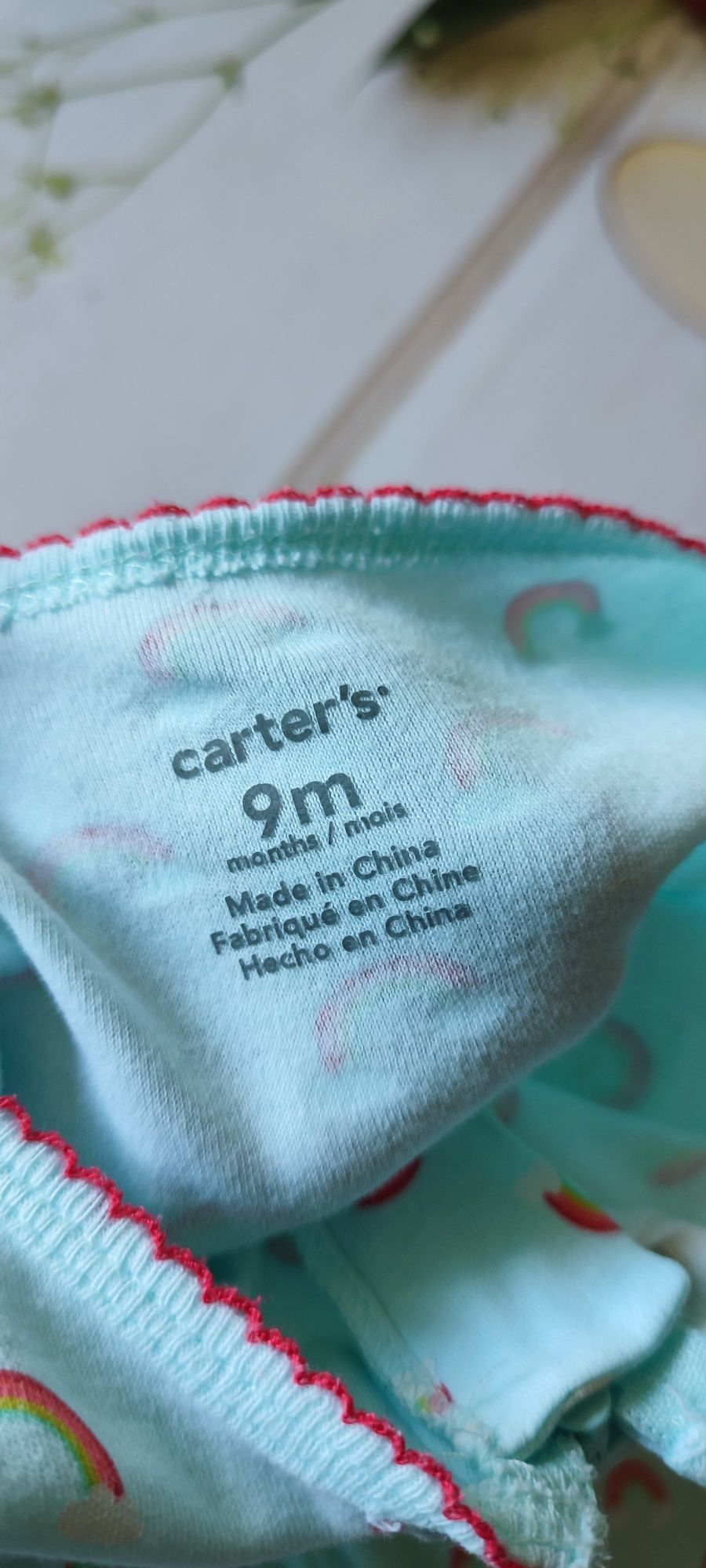 Сліп чоловічок Carter's на блискавці