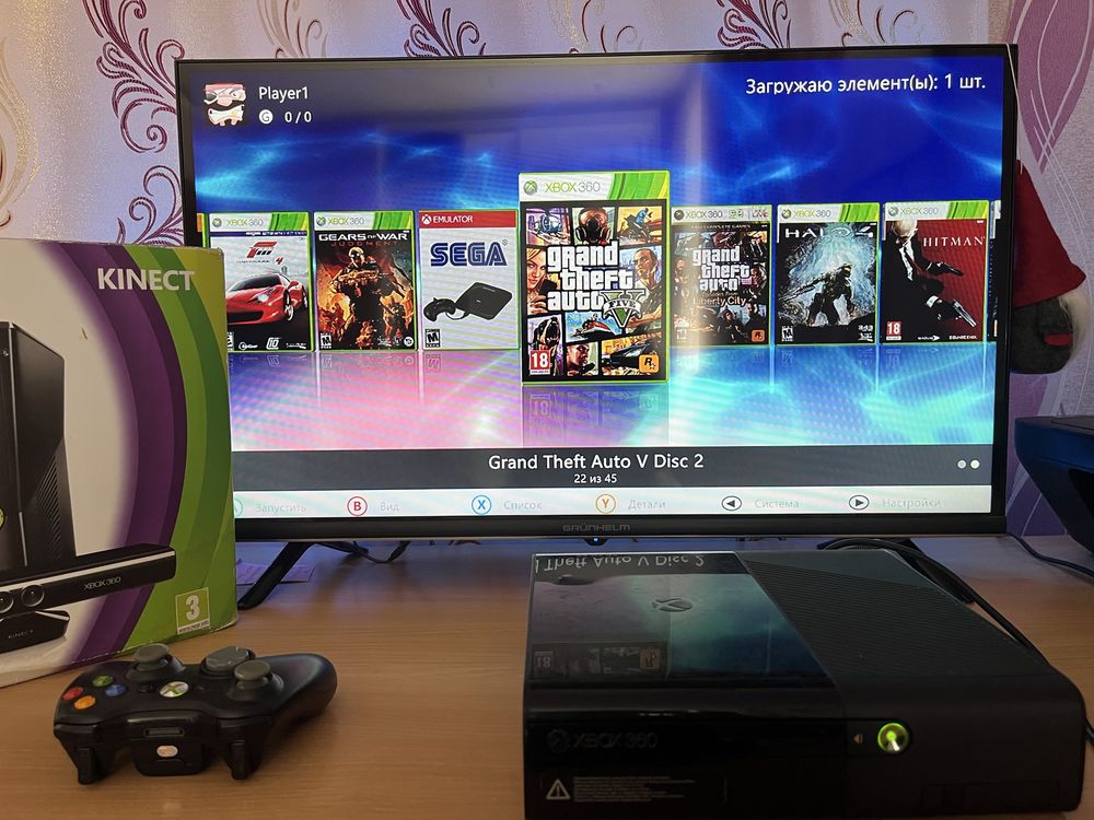 Продам Xbox 360 45 ігор