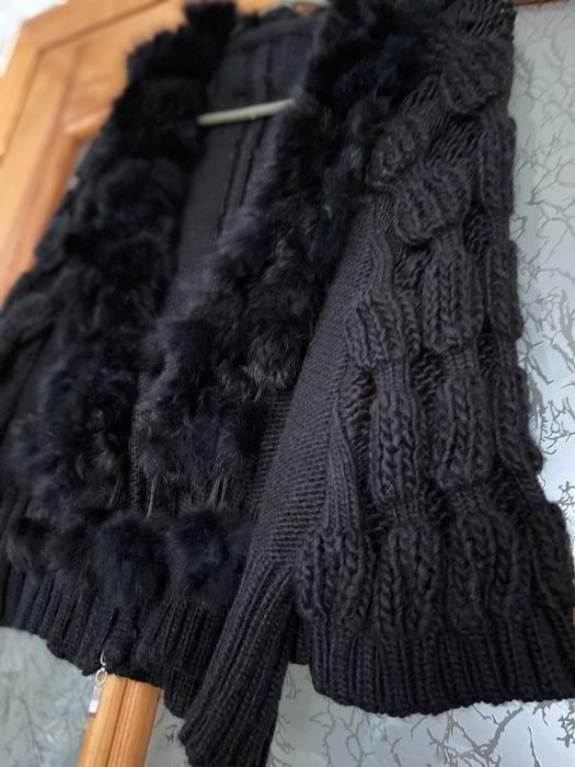 Срочно . Шикарное меховая накидка . Без дефектов 42-44