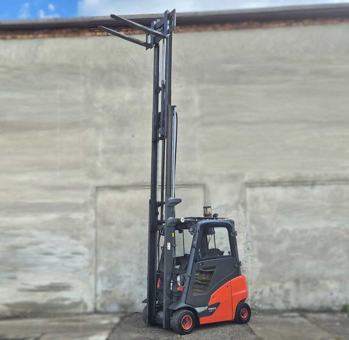 Linde H18D diesel • 2019r • TRIPLEX • 4 sekcje • LEASING wózek widłowy