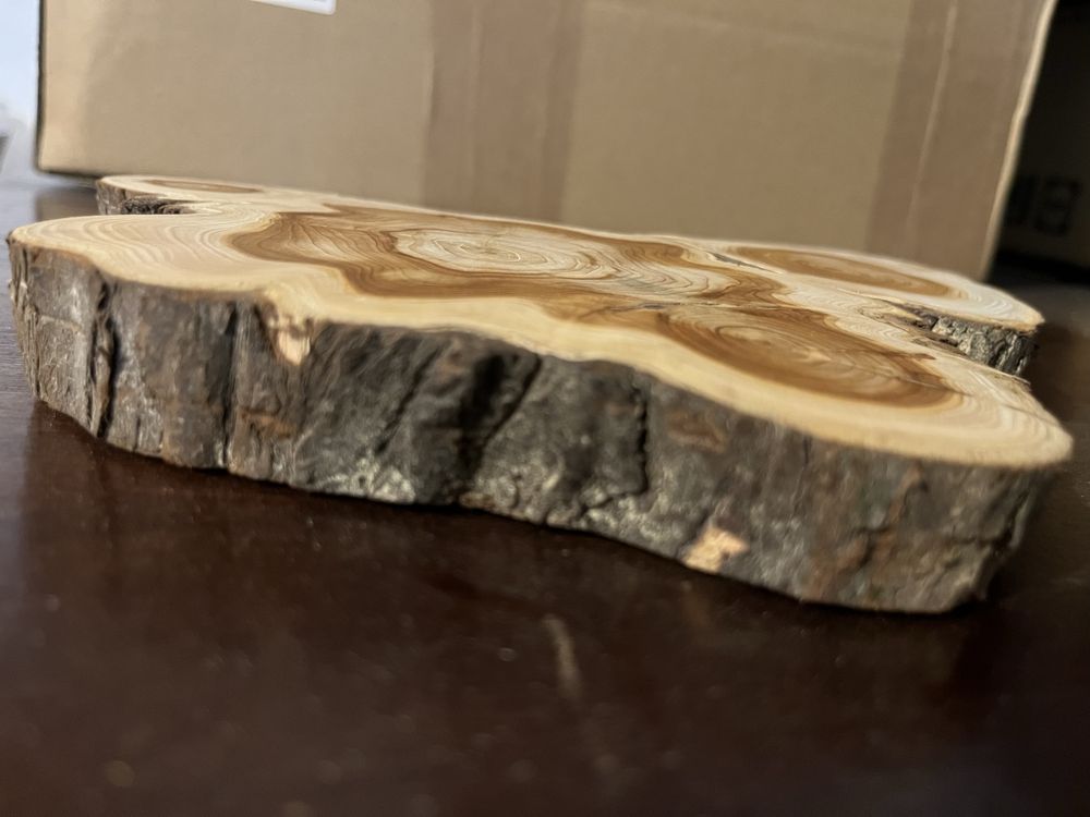 Plaster drewna - tuji