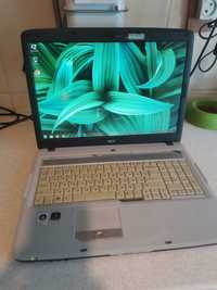 Ноутбук Acer Aspire 7520 Intel T7300  17" экран.