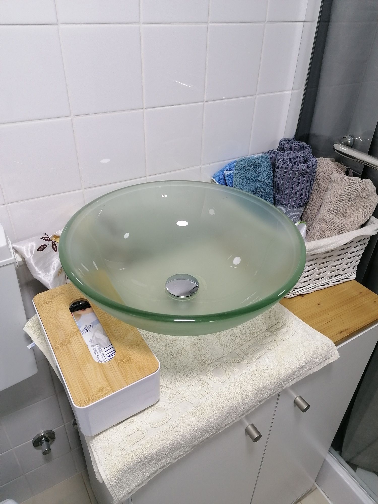 Lavatorio vidro WC