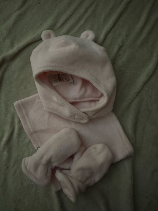 Набір шапка,хомут,рукавички