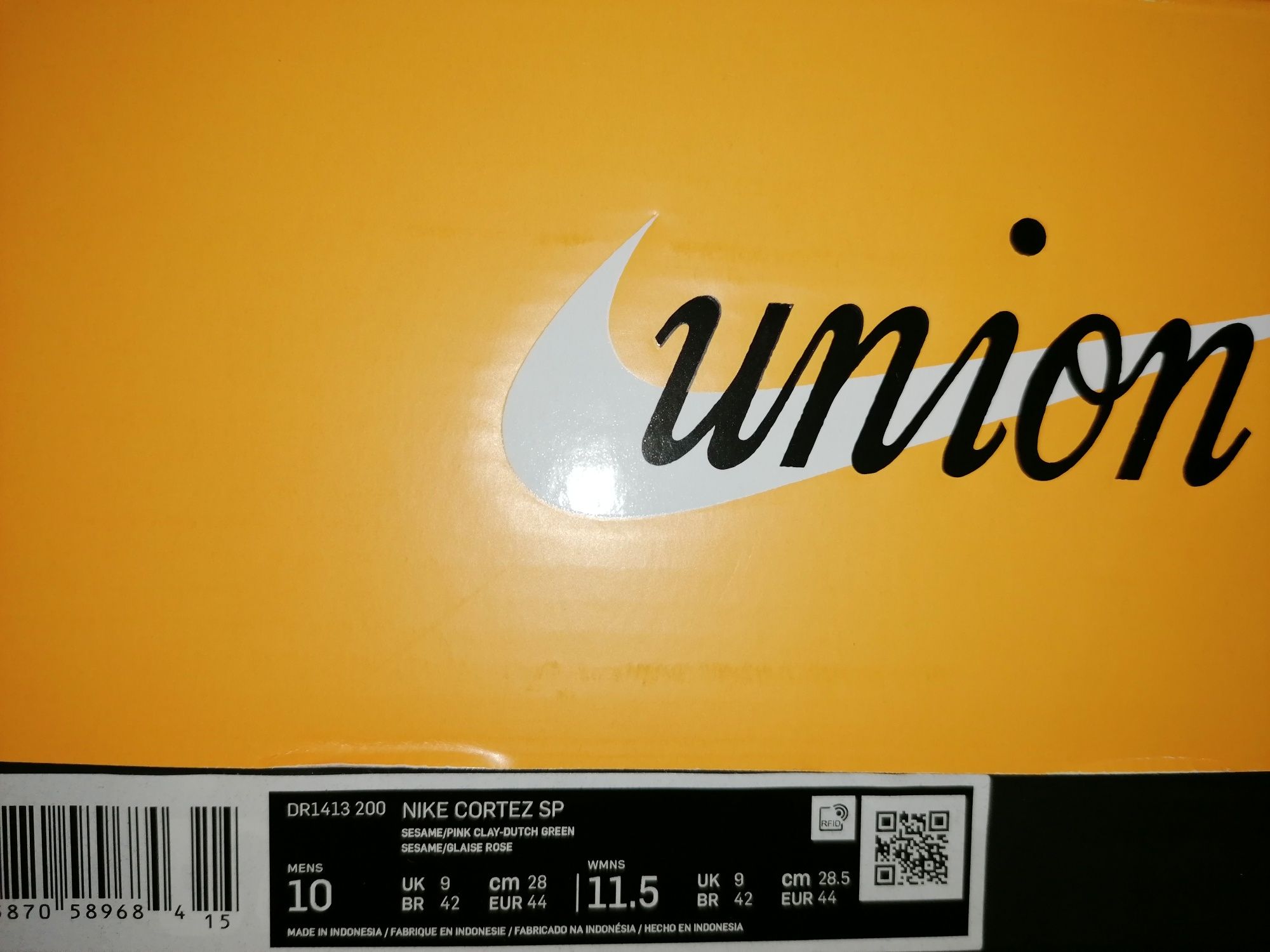 Nowe Nike Cortez Sesame Union LA 44