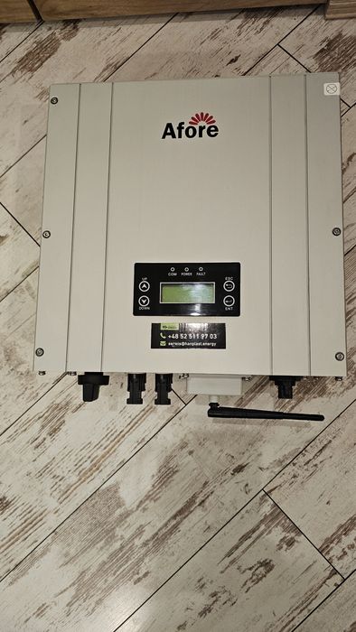 Afore HNS3600TL 2 stringi
Inwerter sieciowy jednofazowy 3,6 kW A