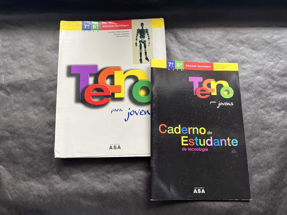 Livros tecnologia 7.º e 8.º Ano