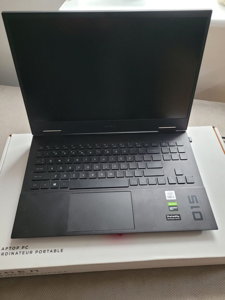 Laptop Omen 10300h gtx 1660ti 16gb 512gb 300nitów, 144hz