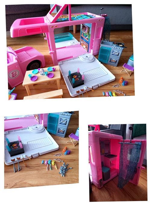 Kampera marzeń Barbie Lalki Akcesoria
