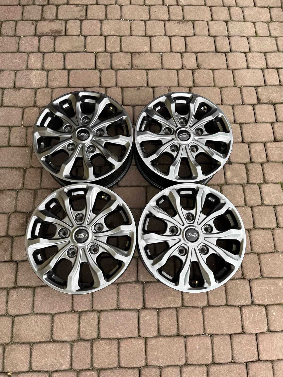 Oryginalne alufelgi Ford 5x160 17 c CZUJNIKI TRANSIT CUSTOM ANTRACYT