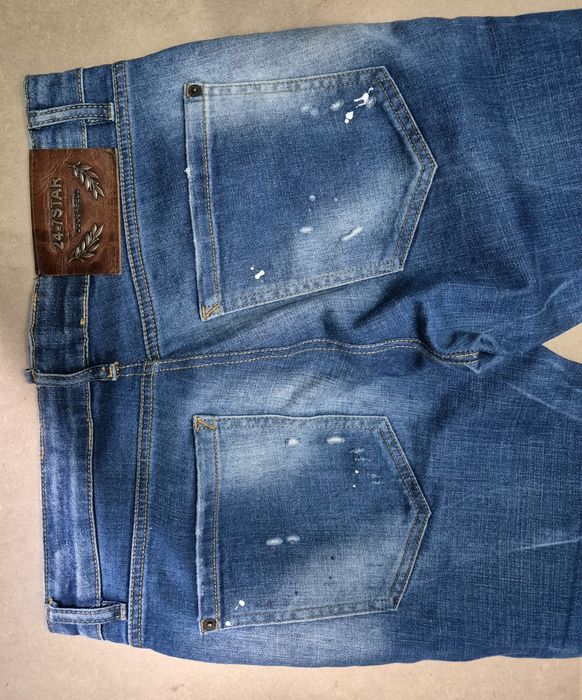DSQUARED 2 roz. 48 M pas 84 cm męskie jeansy premium made in italy