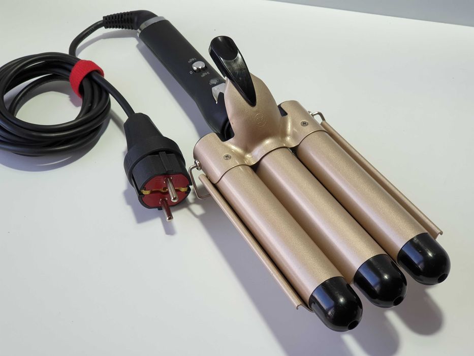 плойка трійна  професійна JM