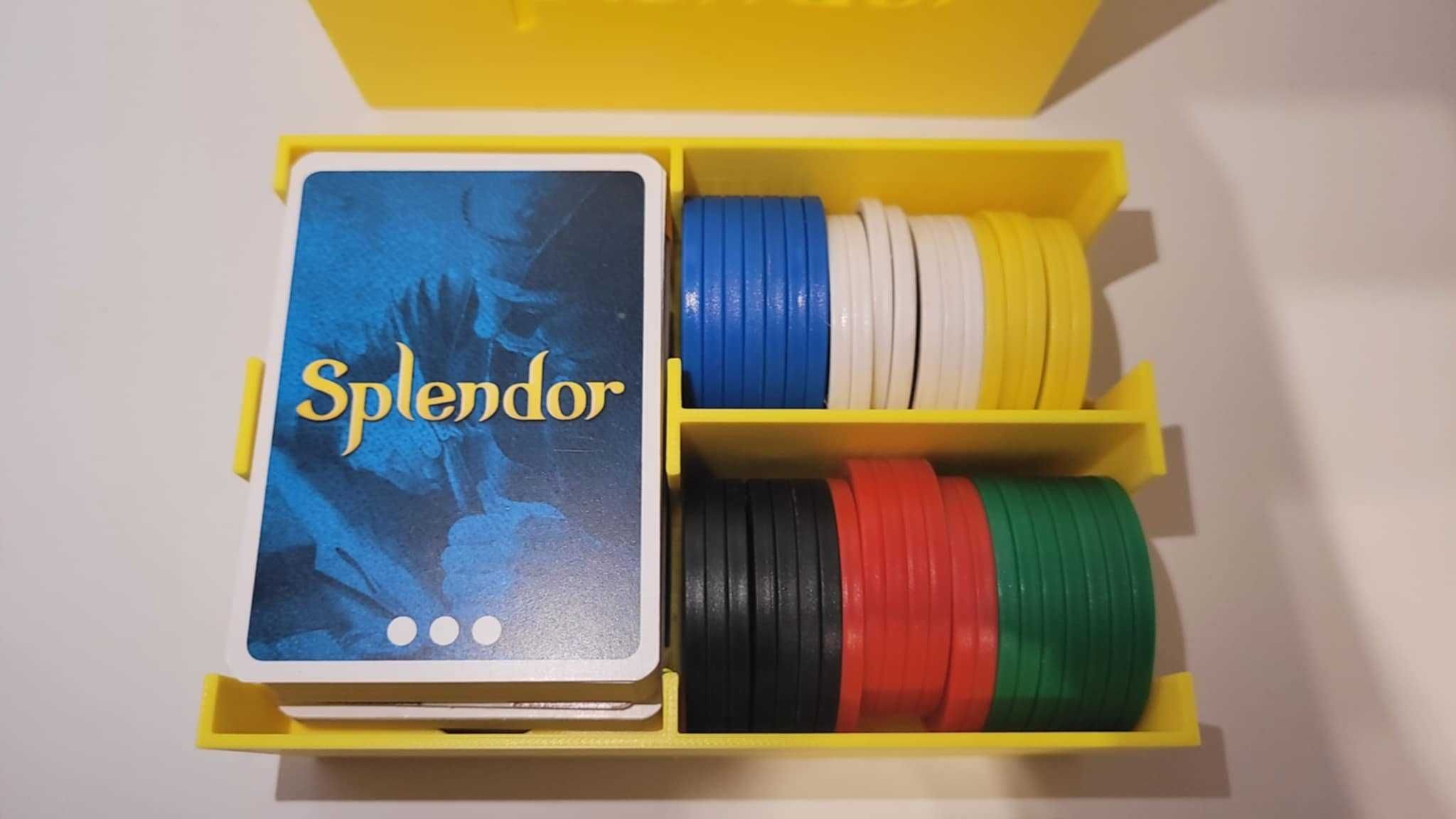 Insert 3D do gry Splendor / pudełko mobilne | Splendor