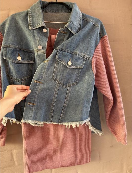 Комплект куртка+спідниця набір костюм жіночий костюм