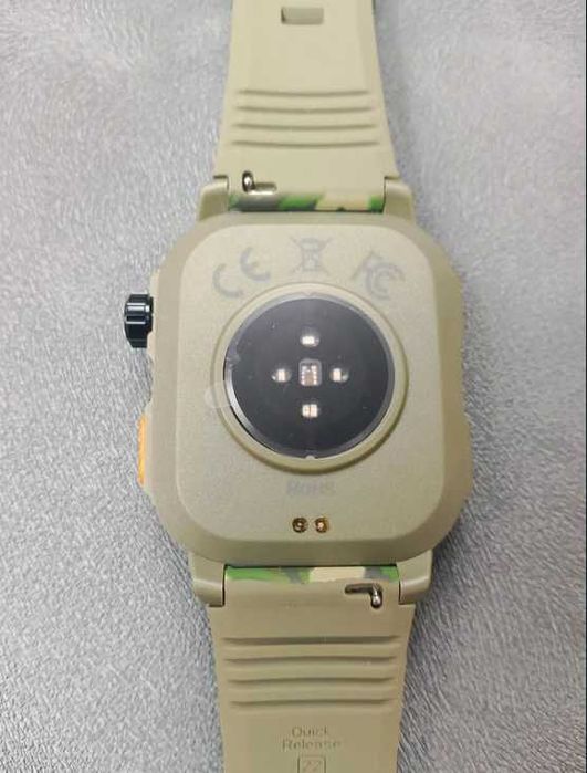 Smartwatch zegarek sportowy wojskowy pulsometr fitness Android iOS SMS