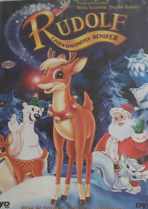Płyta dvd-Rudolf-czerwononosy renifer