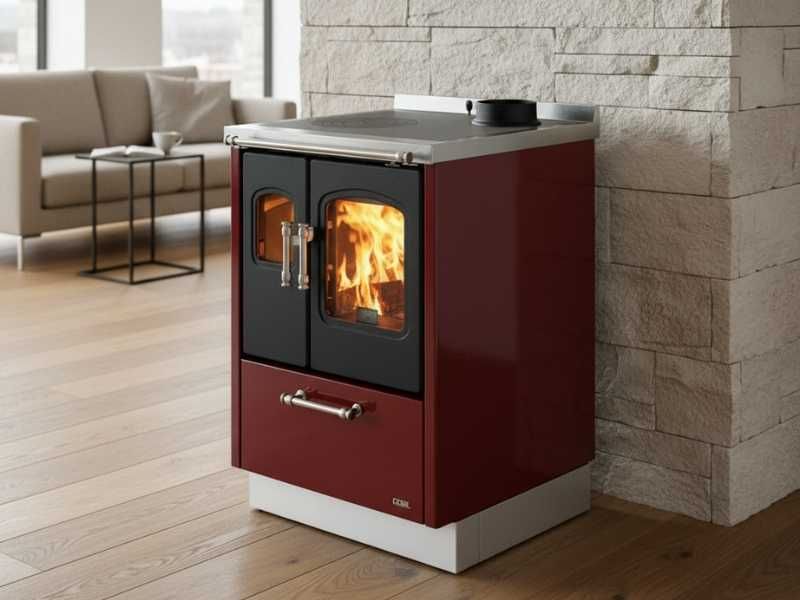 Kuchnia na drewno Westfalka Cadel Smart 60 6kW piecokuchnia ECODESIGN