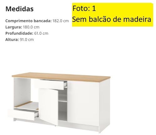 Vende-se vários artigos cozinha IKEA modelo KNOXHULT