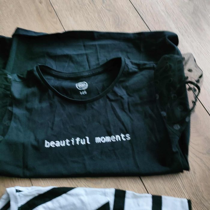 Komplet zestaw paka koszulka krótki rękaw 146/152