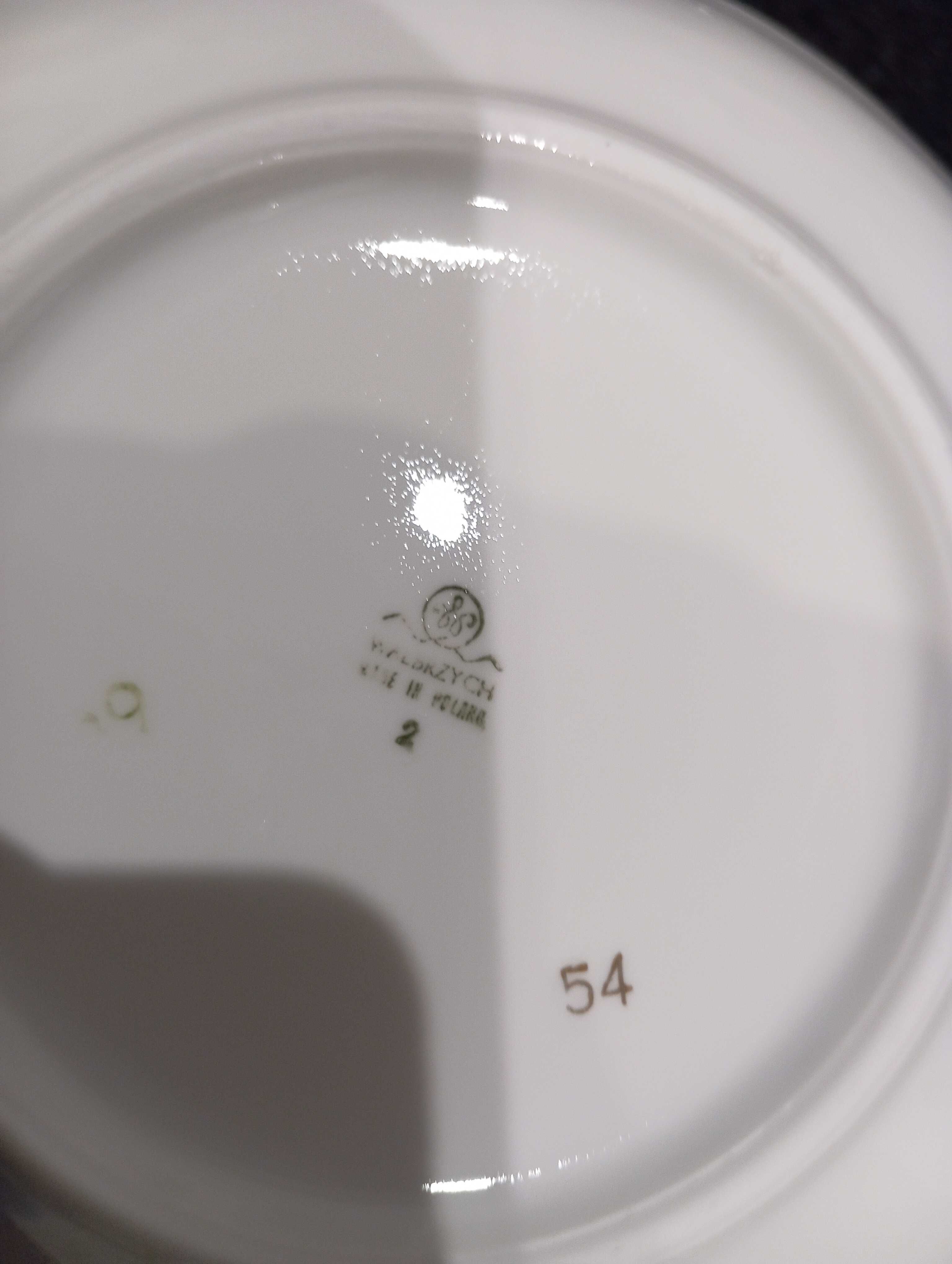 Głęboki talerz stara porcelana Wałbrzych