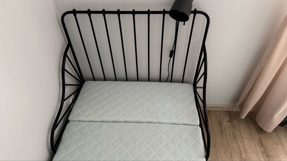 Łożko Ikea Minnem 80x200 + materac