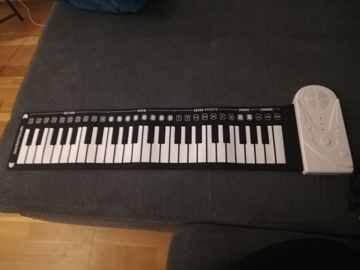 Keyboard gumowy elastyczny soft piano