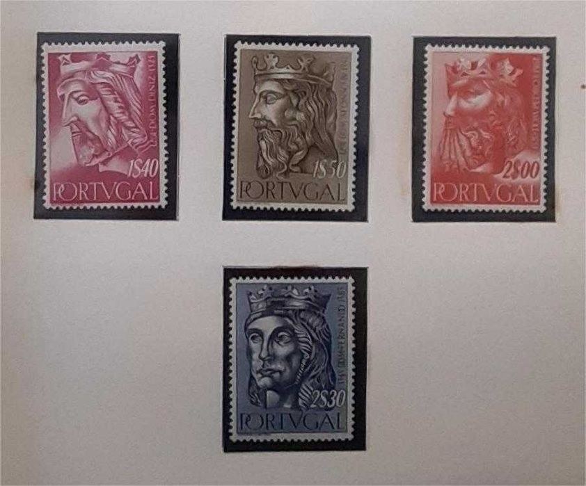 Selos novos de Portugal - Reis da 1ª Dinastia