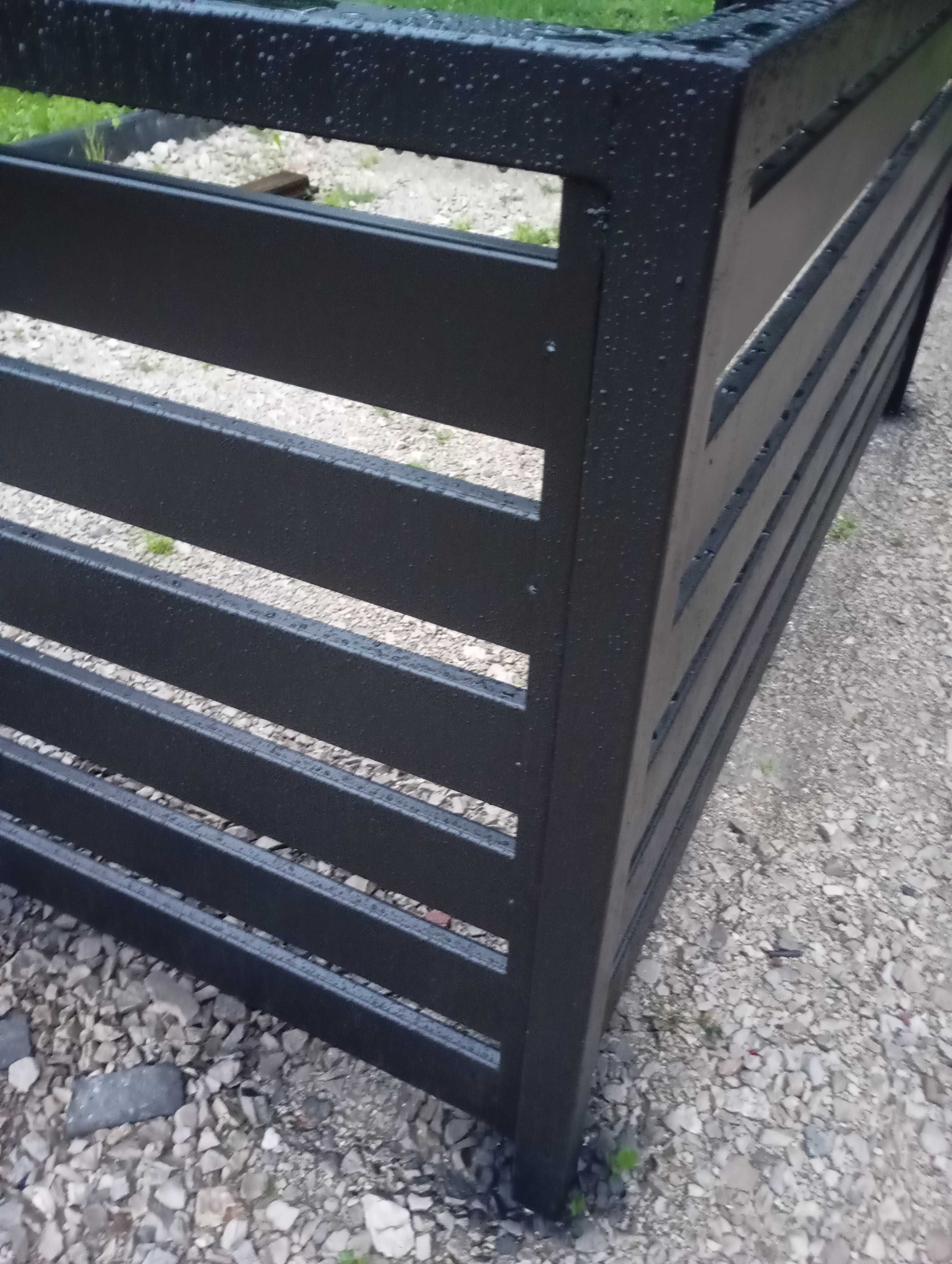 Balustrada balkonowa panelowa profil 2 mm grubości
