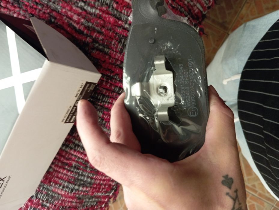 Pastilhas de travão frente