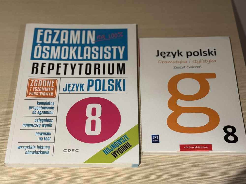 Język polski. Egzamin ósmoklasisty. Repetytorium