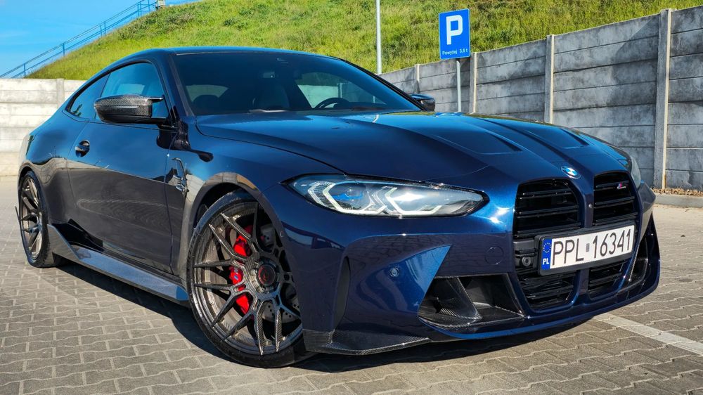 BMW M4 BMW G82 M4 Competition individual carbon, RWD, 38tyś km, kamery 360