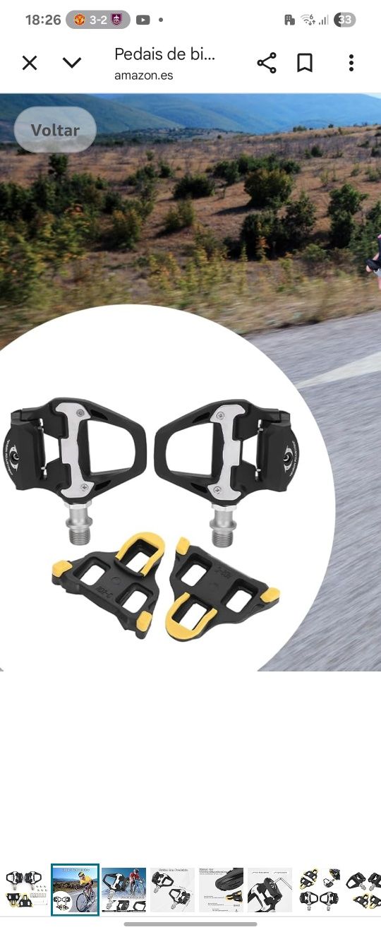 Pedais para bicicleta NOVOS
