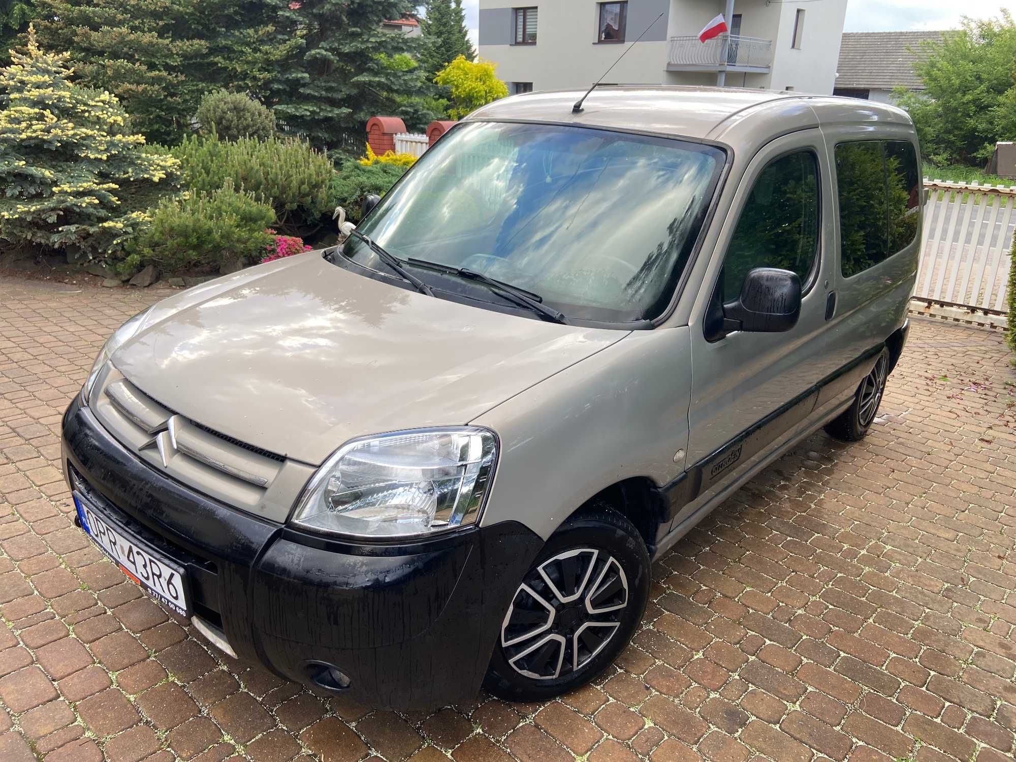 Citroen Berlingo 1.9-2004r-5drzwi Kli ABSWspkierKrajSerw Fak Vat Zamia