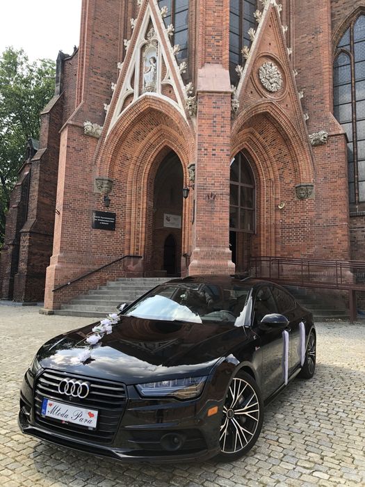 Limuzyna weselna auto do ślubu Audi A7 Mercedes Cls 550 AMG
