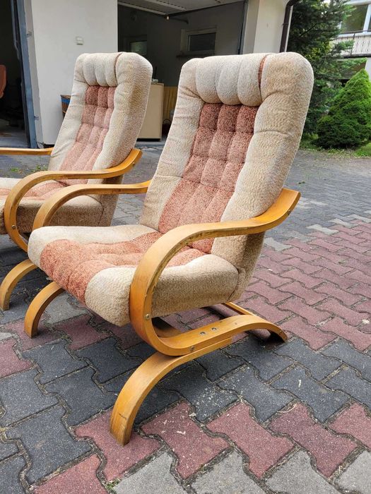 Dwa używane fotele