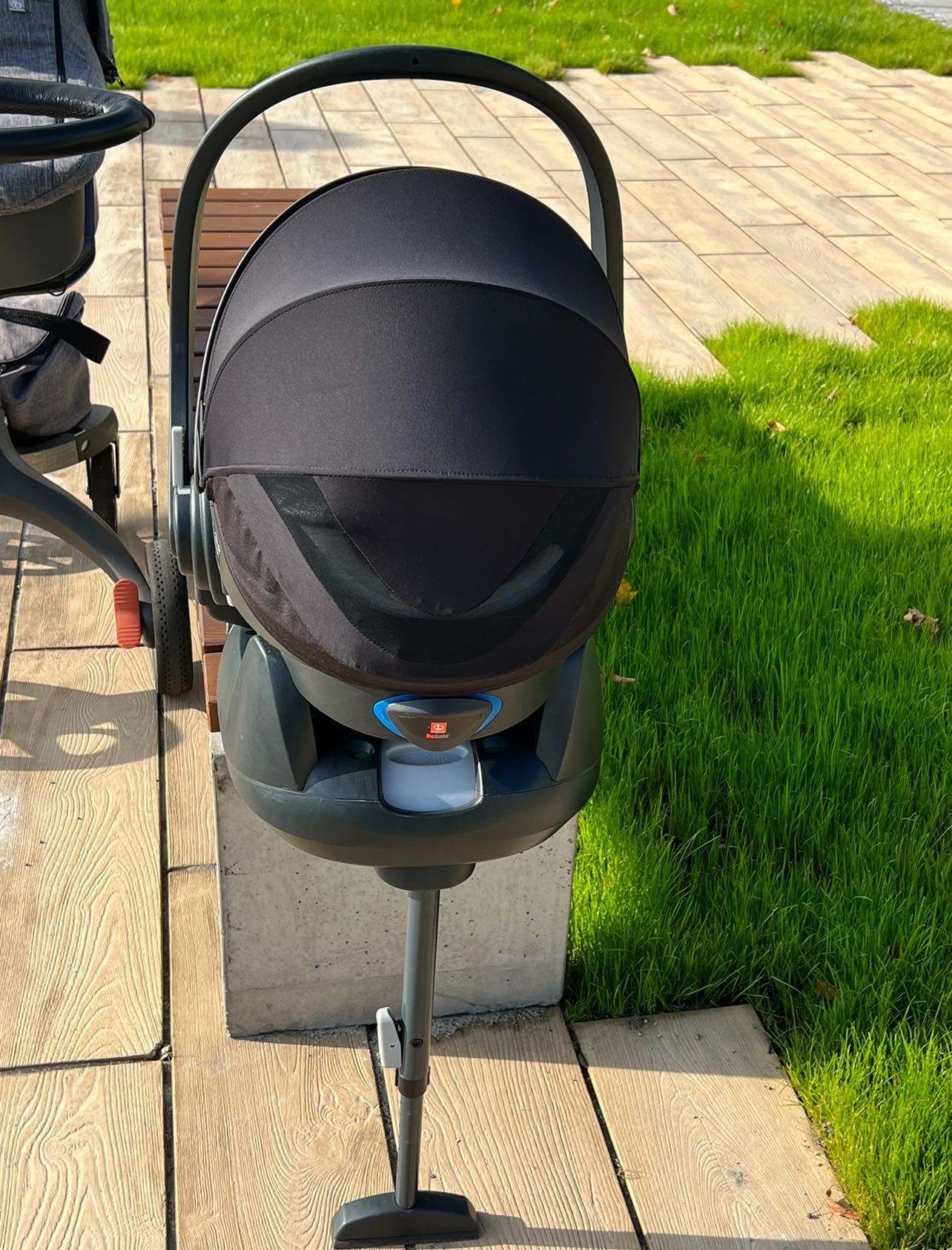 Wózek Stokke Xplory V5 Black Edition Black Melange 3w1