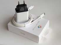 Зарядний блок та кабель Google 30W Запакований для Гугл Піксель