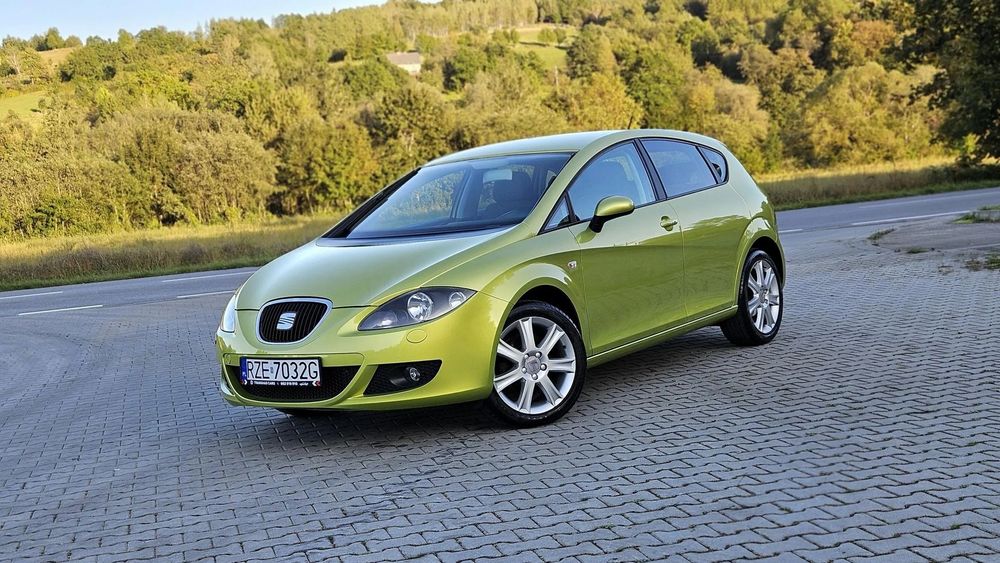Seat Leon 1.6 MPI 102KM / Klimatronic / Grzane Fotele / Serwis Piękny / Zobacz!