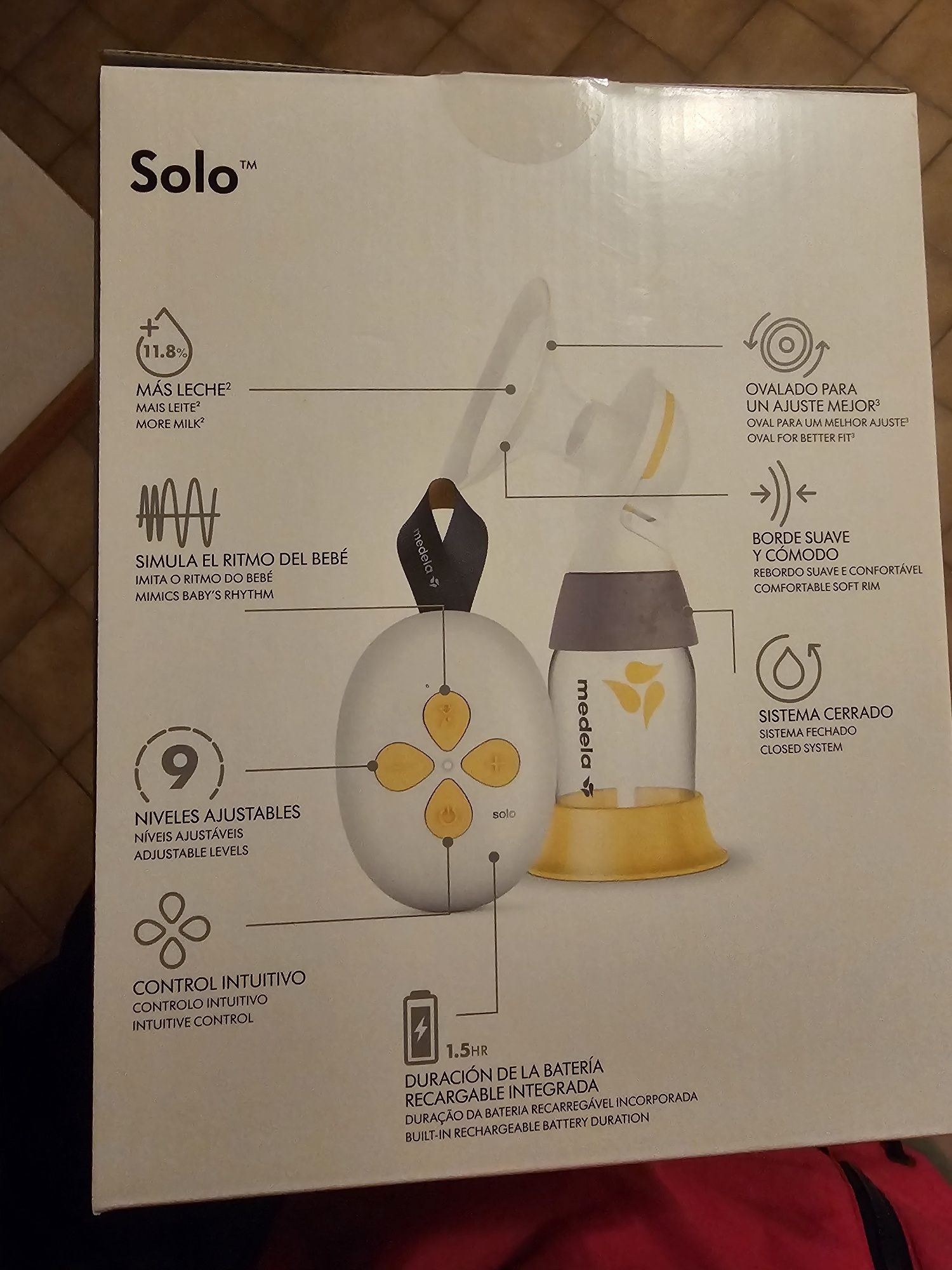 Extrator de leite  marca medela