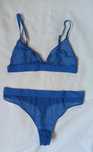 Conjunto bralette triângulo/tanga sem costuras Primark M