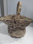 Koszyk na kwiaty pleciony 17 cm na 16 cm