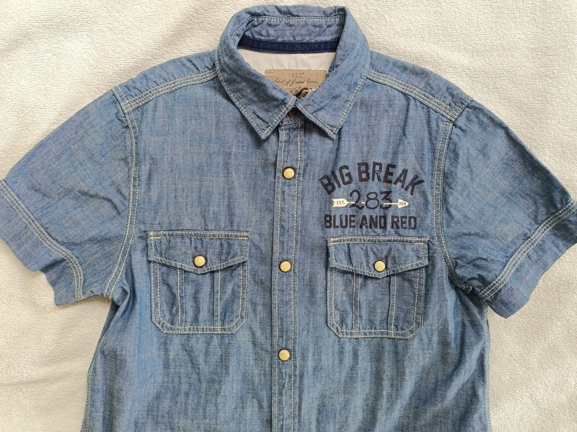 Koszula sportowa casual H&M 146