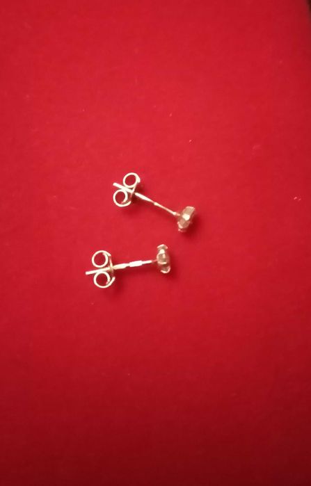 Серьги золотые пуссеты (гвоздики), золоті сережки, цвяшки